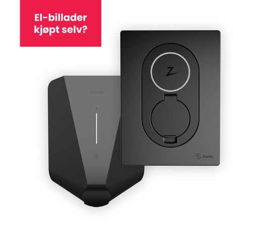 Ferdig montert elbillader (kjøpt selv)